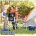 Преносим 2в1 газов котлон с 2 горелки и фурна от неръждаема стомана за къмпинг на открито Преносим 2в1 газов котлон с 2 горелки и фурна от неръждаема стомана за къмпинг на открито